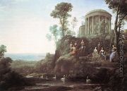Apollo and the Muses on Mount Helion (Parnassus) 1680 - Claude Lorrain (Gellee)
