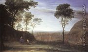 Landscape with Noli Me Tangere Scene 1681 - Claude Lorrain (Gellee)