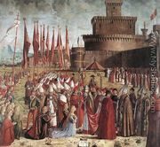 The Pilgrims Meet the Pope c. 1492 - Vittore Carpaccio