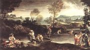 Fishing before 1595 - Annibale Carracci