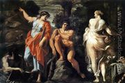 The Choice of Heracles c. 1596 - Annibale Carracci