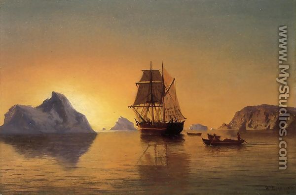 An Arctic Scene - William Bradford