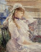 Behind The Blinds - Berthe Morisot
