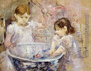 Children With A Bowl - Berthe Morisot
