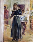 Julie Playing A Violin - Berthe Morisot