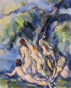 Bathers3 - Paul Cezanne