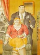 A Couple 1995 - Fernando Botero
