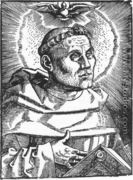 Portrait of Martin Luther 1521 - Hans Baldung  Grien