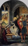 St Dominic Resurrects a Boy c. 1495 - Pedro Berruguette