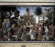 Three Temptations of Christ 1481-82 - Sandro Botticelli (Alessandro Filipepi)