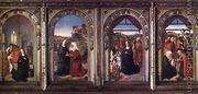 Triptych of the Virgin c. 1445 - Dieric the Elder Bouts