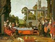 Banquet in the Open Air c. 1615 - Willem Buytewech