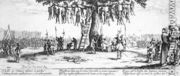 Scene from the Grandes Misères de la Guerre 1633 - Jacques Callot