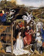The Nativity  1420 - (Robert Campin) Master of Flémalle