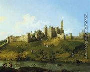 Alnwick Castle at Northumberland 1752 - (Giovanni Antonio Canal) Canaletto