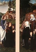 Triptych of Jean Des Trompes (side panels) 1505 - Gerard David