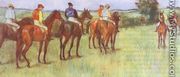 Jockeys - Edgar Degas