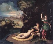 Diana and Calisto c. 1528 - Dosso Dossi (Giovanni di Niccolo Luteri)
