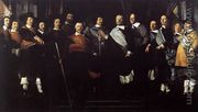 Officers and Standard-Bearers of the Old Civic Guard 1657 - Caesar Van Everdingen