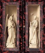 Small Triptych (outer panels) c. 1437 - Jan Van Eyck