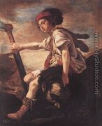 David with the Head of Goliath c. 1620 - Domenico Fetti