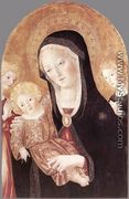 Madonna and Child with Two Angels 1465-66 - Francesco Di Giorgio Martini