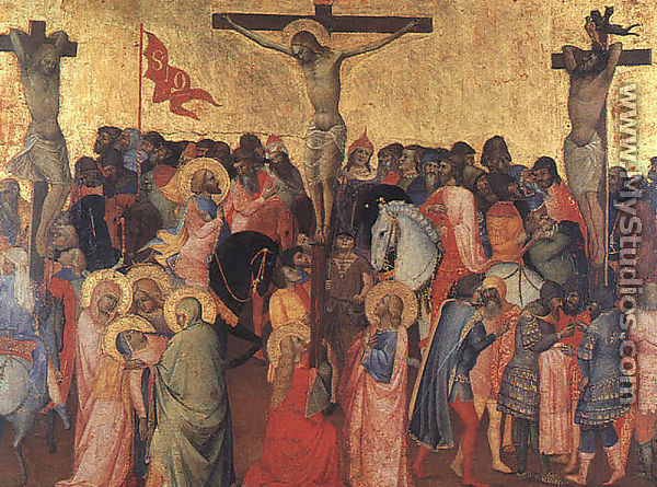 Crucifixion 1390-96 - Agnolo Gaddi