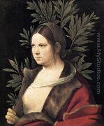 Portrait of a Young Woman (Laura) 1506 - Giorgio da Castelfranco Veneto (See: Giorgione)