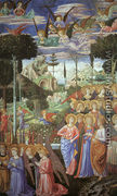 Angels Worshipping-3 1459 - Benozzo di Lese di Sandro Gozzoli