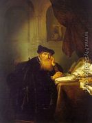 The Philosopher  1635 - Abraham van der Hecken