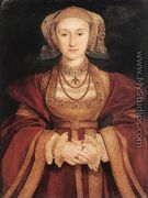 Portrait of Anne of Cleves c. 1539 - Hans, the Younger Holbein