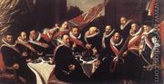 Banquet of the Officers of the St George Civic Guard  1616 - Frans Hals
