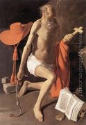 Penitent St Jerome 1620s - Georges de La Tour
