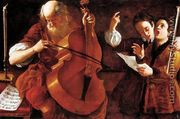 Concert with Two Singers - Giovanni Domenico Lombardi
