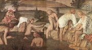 Girls Bathing  1520-23 - Bernardino Luini