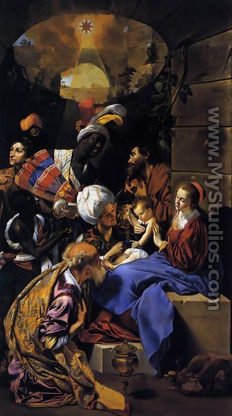 Adoration of the Kings 1612 - Fray Juan Bautista Maino