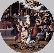 Martyrdom of St Agnes 1540s - Vicente Masip
