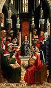 Christ among the Doctors 1495-97 - Master of the Catholic Kings