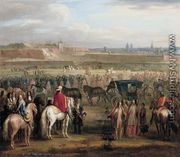 The Surrender of Cambrai 1677 - Adam Frans van der Meulen