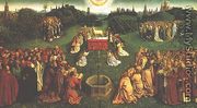 Adoration of the Mystic Lamb (The Ghent Altarpiece) - Jan Van Eyck