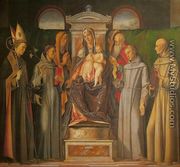 Holy Family (Sacra Conversazione) (2) 1480 - Alvise Vivarini