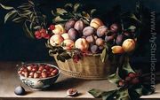 Still-Life with a Basket of Fruit c. 1630 - Louise Moillon