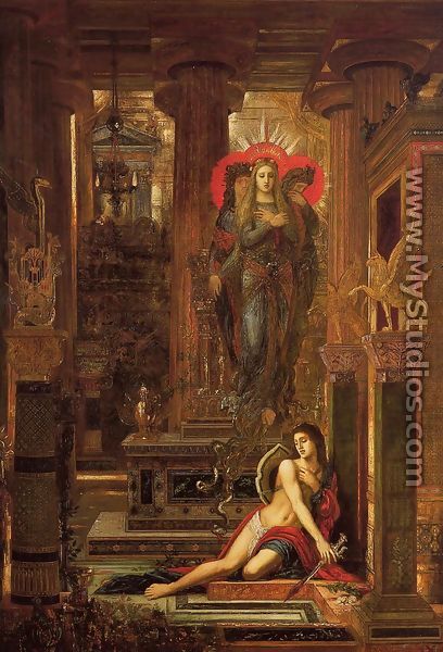 Orestes and the Erinyes 1875-1893 - Gustave Moreau