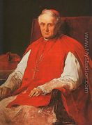 Portrait of Cardinal Lajos Haynald (Haynald Lajos arckepe)  1884 - Mihaly Munkacsy