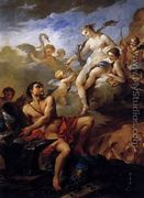 Venus Demanding Arms from Vulcan for Aeneas after 1732 - Charles-joseph Natoire