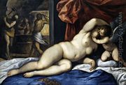 Venus and Cupid at Vulcan's Forge c. 1610 - Jacopo d'Antonio Negretti (see Palma Giovane)