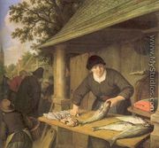 The Fishwife 1672 - Adriaen Jansz. Van Ostade