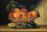 Bowl of Peaches 1816 - Raphaelle Peale