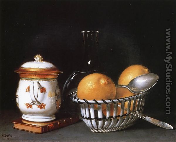 Lemons and Sugar 1822 - Raphaelle Peale