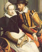 Man and Woman by a Spinning Wheel 1570 - Pieter Pietersz